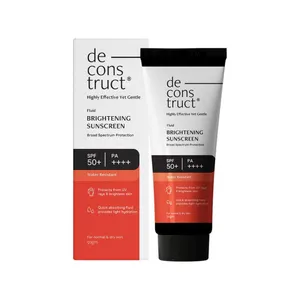 Deconstruct Brightening Sunscreen Fluid SPF 50+ PA++++ for Normal & Dry Skin